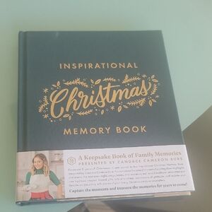 Inspirational Christmas Memory Book - Green